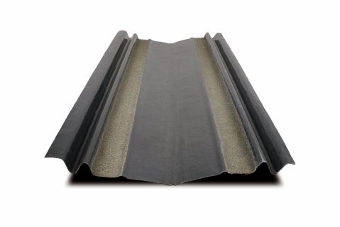 Hambleside Danelaw - GRP Standard Open Valley Trough for Tiled Roofs (Pack of 10)