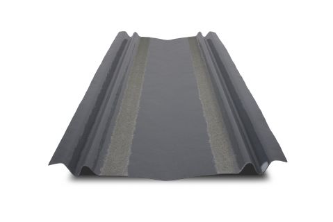 Hambleside Danelaw - GRP Standard Open Valley Trough for Tiled Roofs Without Retention Bar (Pack of 10)