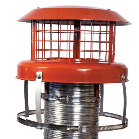 Top Flex Chimney Bird Guard - 150mm to 125mm - High Top Range