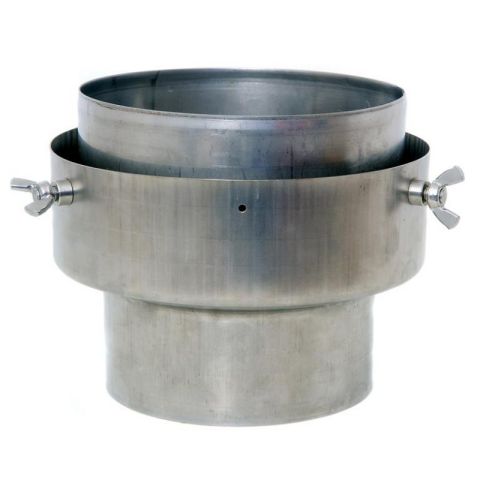 Flexiwall Chimney Liner to Stove Pipe Adaptor - 125mm to 150mm