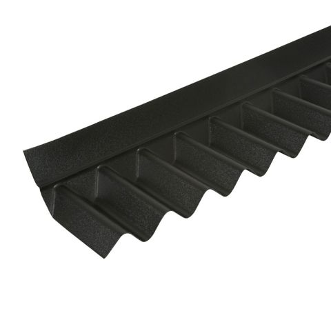 Coroline Apron Flashing - Black (930mm)