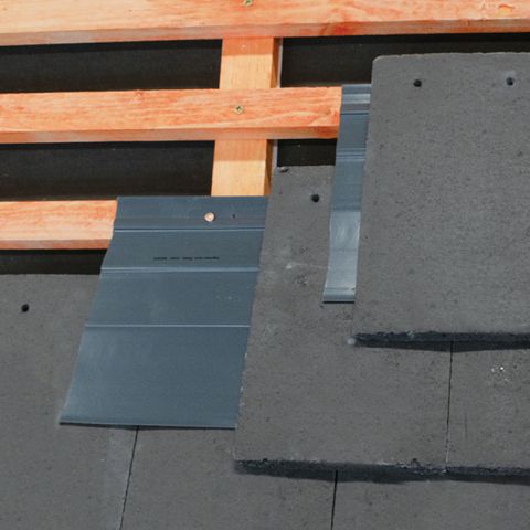 Permavent Plain Easy Roof Tile Waterproofing System - 200mm x 1237mm - Anthracite (Pack of 20)