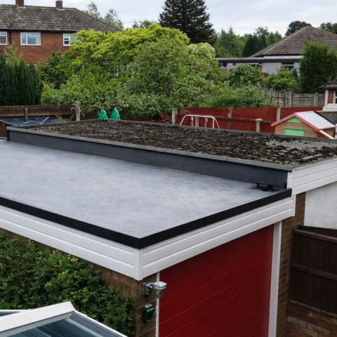 Classic Bond - EPDM Rubber Garage Roof Kit with Trims