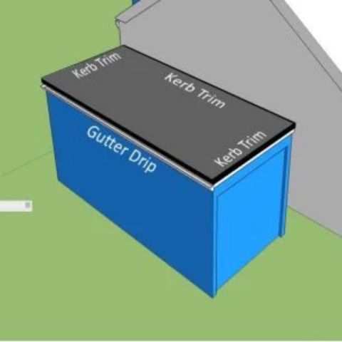 Classic Bond - EPDM Rubber Garden Building Roof Kit
