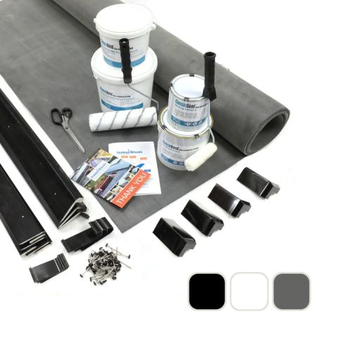 Classic Bond - EPDM Rubber Garage Roof Kit with Trims