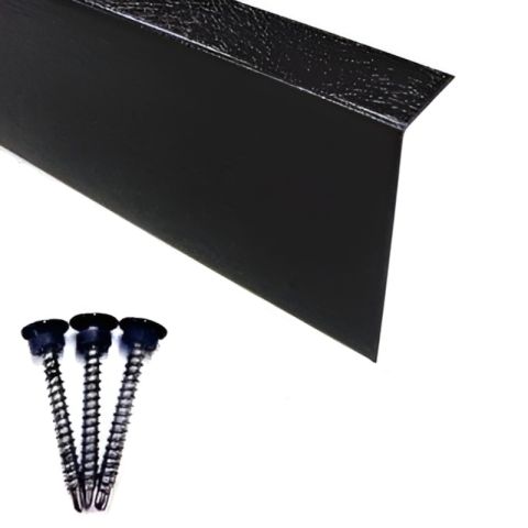 Shed Cover - Metal Edge Trim (25mm x 50mm x 2000mm)