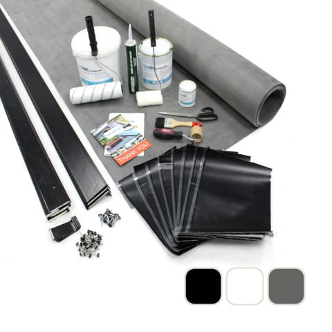 Classic Bond - EPDM Rubber Orangery Roof Kit with Trims