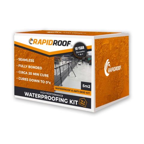 RapidRoof Roof Waterproofing and Anti-Skid Kit RapidRoof Roof Waterproofing and Anti-Skid Kit