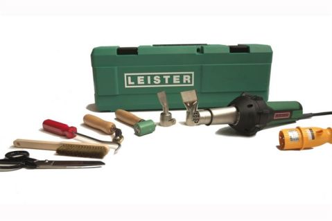 Leister TRIAC ST - Roof Membrane Welding Kit With 120V Hot Air Gun Leister TRIAC ST - Roof Membrane Welding Kit With 120V Hot Air Gun