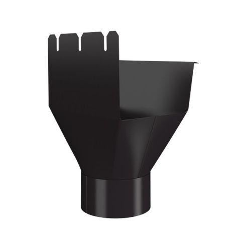 Lindab Steel Guttering - 140mm Rectangular Gutter Outlet