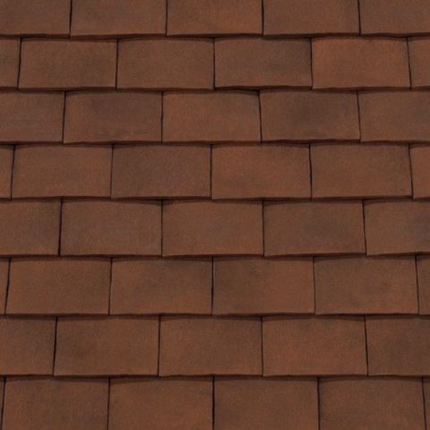 Sandtoft Barrow Handmade Plain Clay Roof Tile