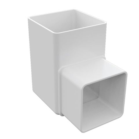 Freeflow 65mm Square Gutter Offset Bend