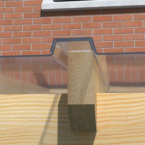 Poly X Modular Polycarbonate Roof Sheet - Clear