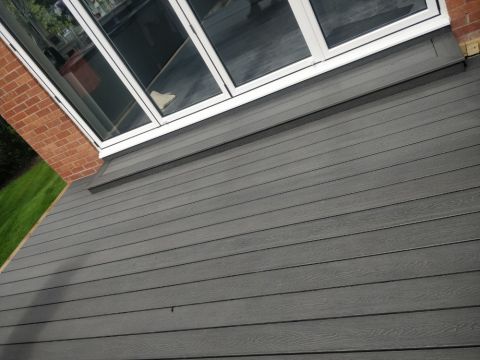 Triton - Dual-sided Hollow Composite Decking Board - 148mm x 25mm