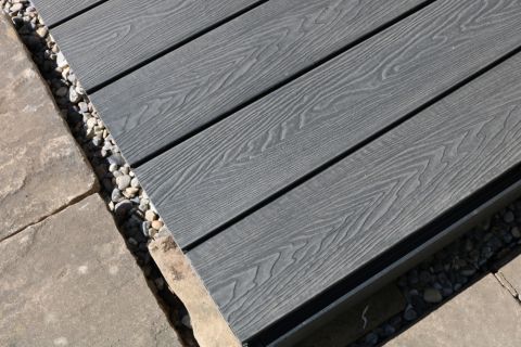 Triton - Dual-sided Hollow Composite Decking Board - 148mm x 25mm