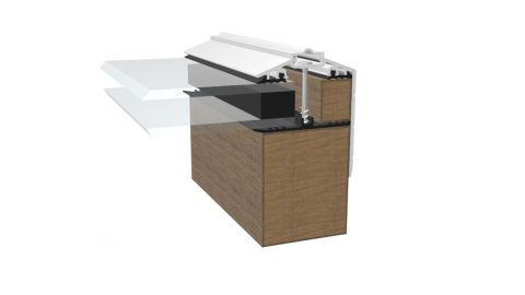 Storm Capex 50 Gable End Finishing Profile Glazing Bar