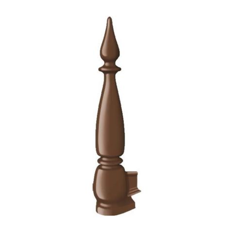 Storm Capex Slide In PVC Fleur De Lys Finial