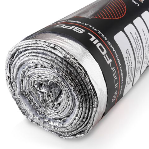 SuperFOIL SF6 Multi-layer Foil Insulation - 30mm x 1200mm x 10m