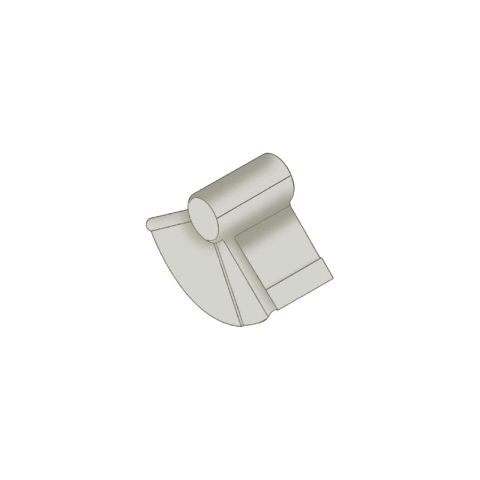 Swisspearl Big Six Fibre Cement Two-Piece Adjustable Roll Top Finial