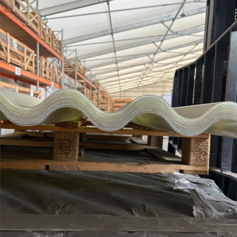 Swisspearl Big Six GRP Rooflight - 1.3mm