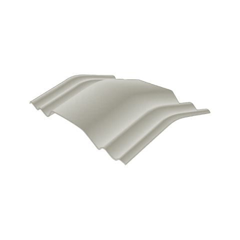 Swisspearl Big Six Fibre Cement Ventilated Cranked Crown Sheet Swisspearl Big Six Fibre Cement Ventilated Cranked Crown Sheet