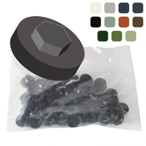 5/16th TEK Screw Colour Caps - Pack of 100