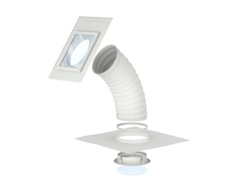 VELUX TLF/TLR Flat Roof Sun Tunnel for Slates