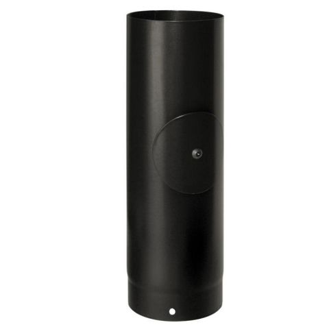 Vitreous Enamel Stove Pipe with Door - 125mm/150mm - 500mm to 1000mm