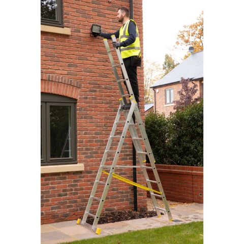 Werner ExtensionPLUS X4 Aluminium Combination Ladder