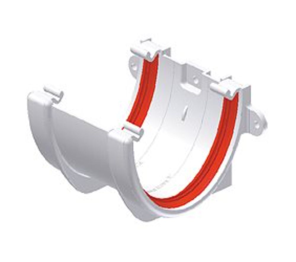 Freeflow 116mm Deep Half Round Gutter Union Bracket