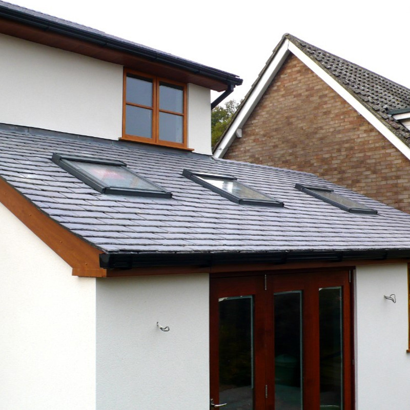 Eco Slate - Recycled Plastic Roof Tile (Pack of 16 - 1m2 Cover)