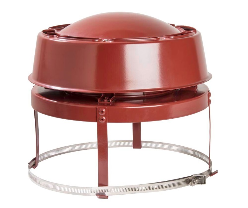 Econotop - Aluminium Chimney Cowl for Gas Fires - 150mm to 250mm