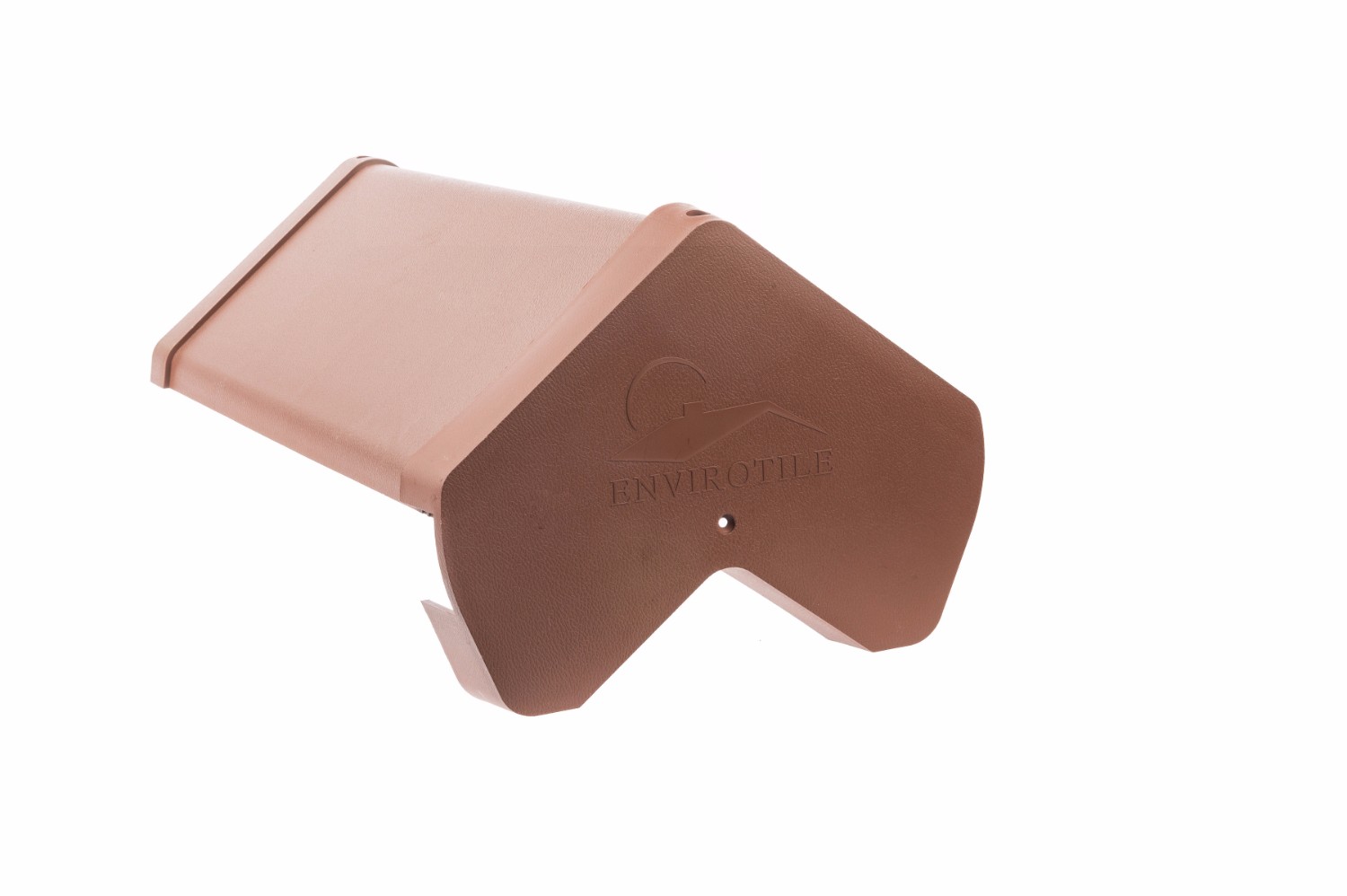 Envirotile Plastic Tile Gable End Cap Fitted