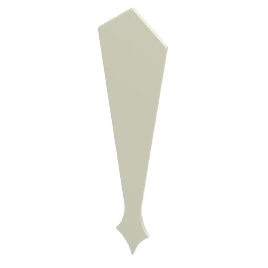 Fascia Board - Roofline Finial - 350mm - Cream