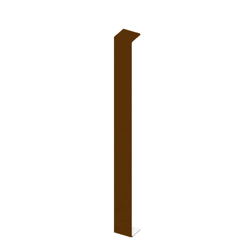Fascia Board - Roofline Finial - 350mm - Dark Brown
