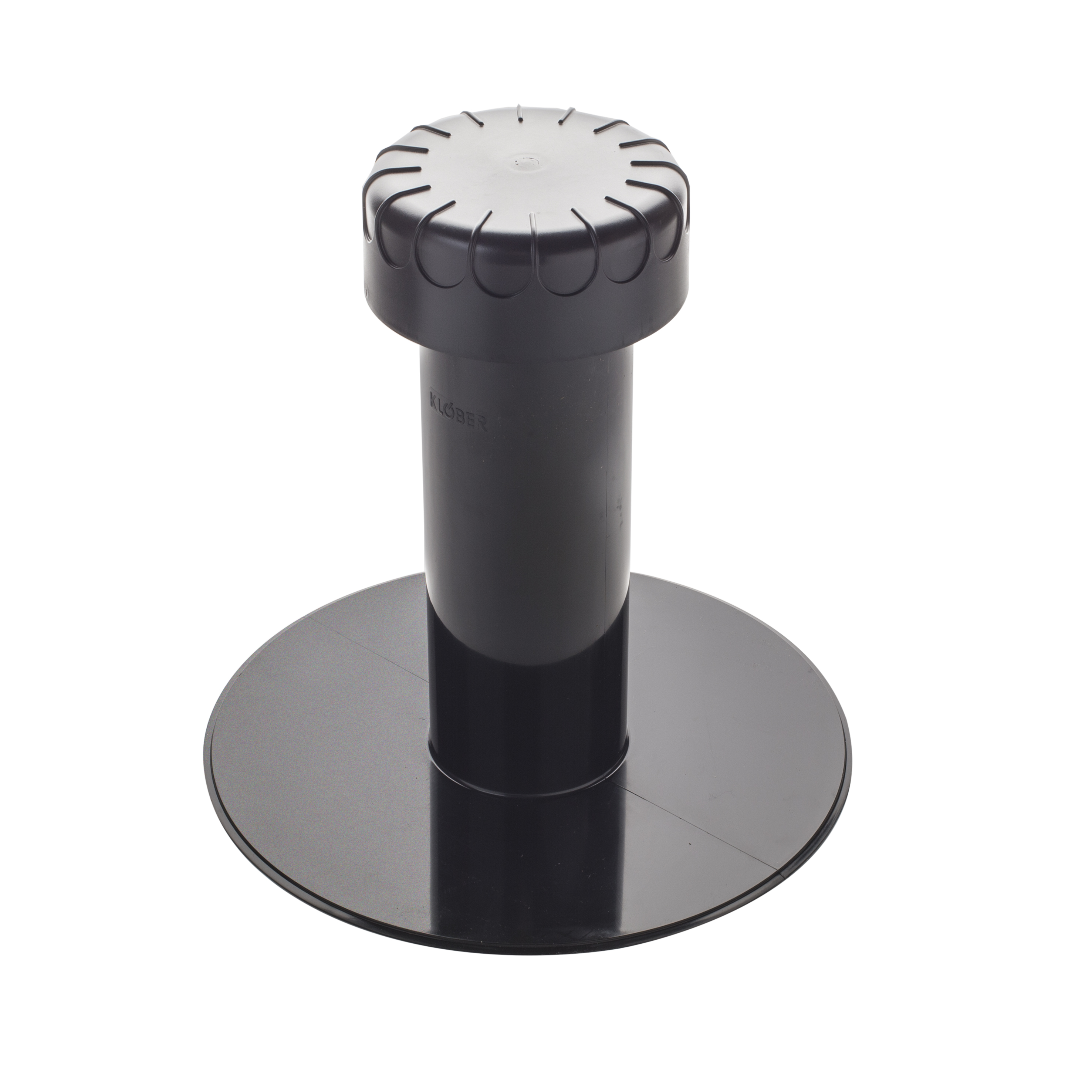 Klober Flavent Warm Roof Ventilation Outlet with PVC Flange - Dia 100mm x H 345.5mm