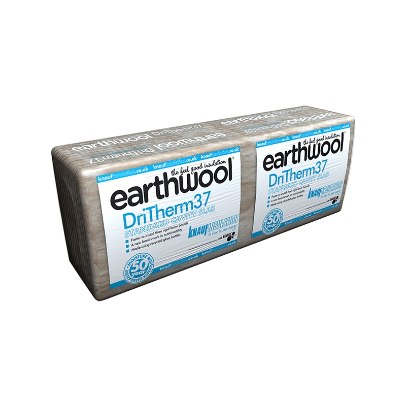 Knauf Insulation - Earthwool DriTherm Cavity Slab - 37 Standard