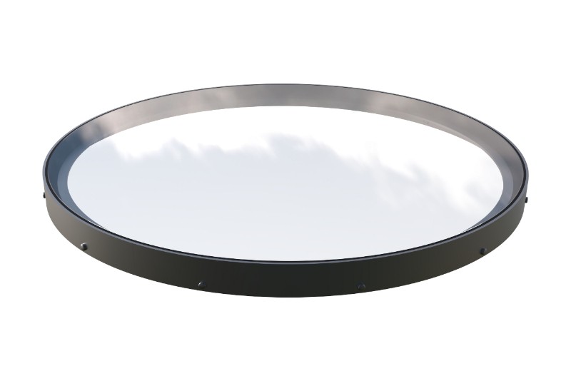 Brett Martin Circular Glass Fixed Clear Double Glazed Flat Rooflight