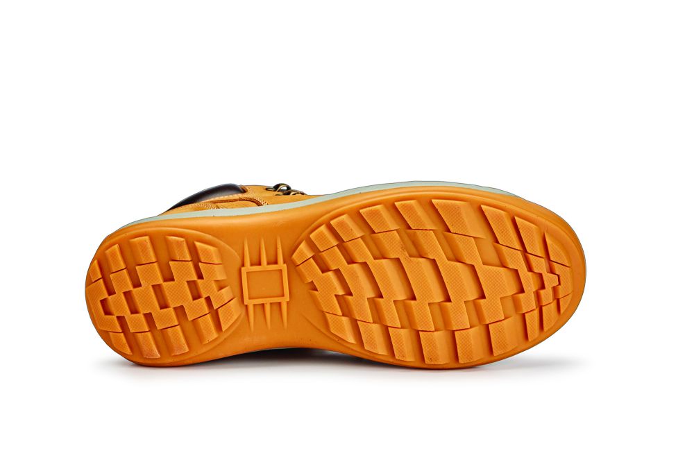 Rugged Terrain - Hiker Safety Boots (S1P SRA) - Honey Nubuck