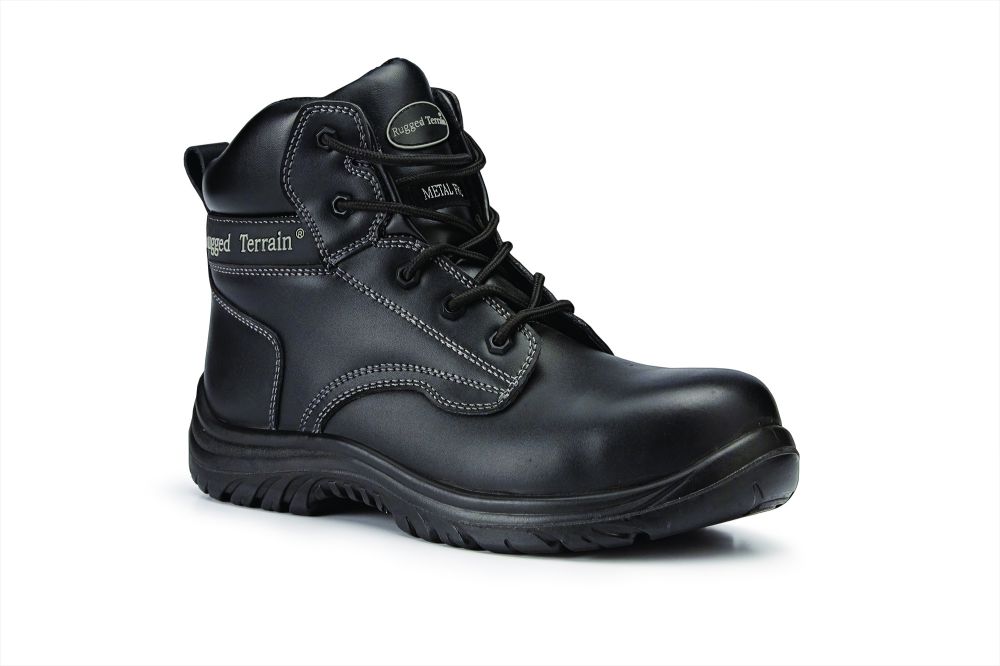 Rugged Terrain - Metal Free Derby Safety Boots (S3 SRC) - Microfibre