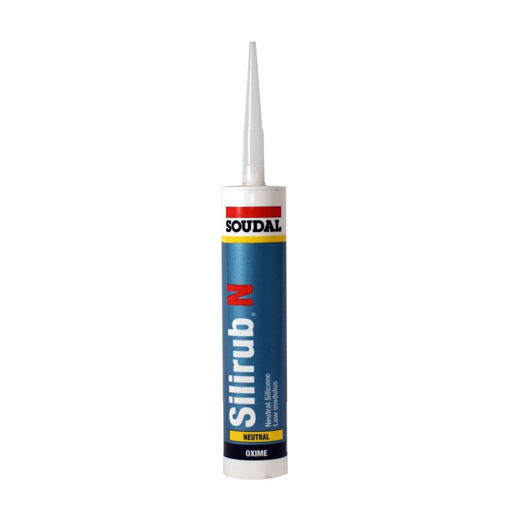 Silicone Elastic Low Modulus Sealant - 310ml Cartridge - Clear