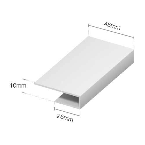 Soffit board wall clip