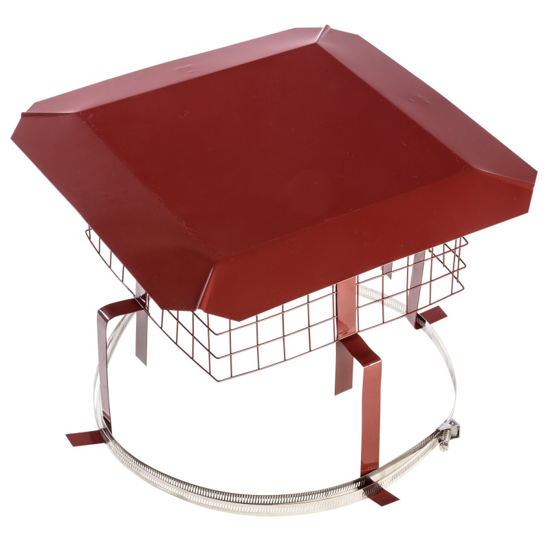 Square Chimney Birdguard - 250mm - Stainless Steel