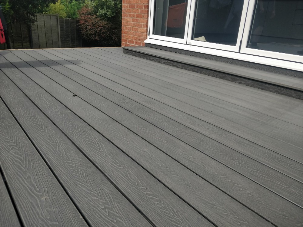 Triton - Dual-sided Hollow Composite Decking Board - 148mm x 25mm