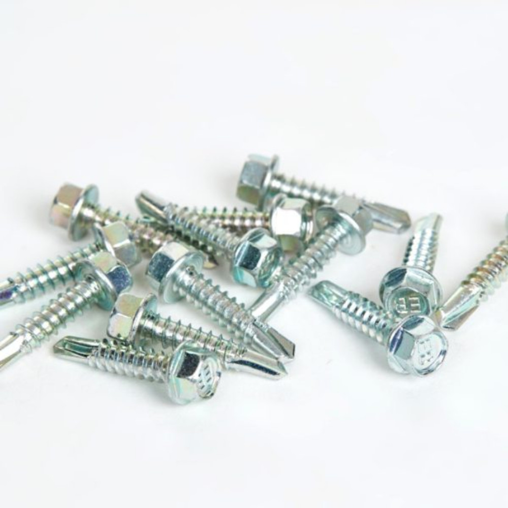 Storm Glazing Bar Fixings - Self-Drilling Hex Screws & Adaptor (Pack of 30)