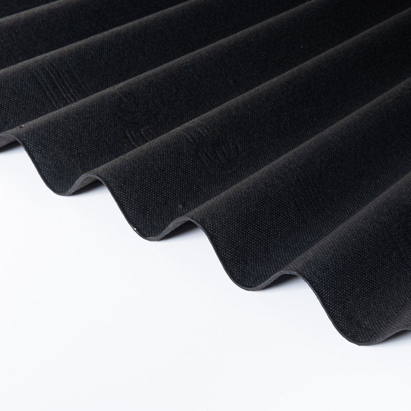 Coroline Corrugated Bitumen Roof Sheet Black 2000x950mm