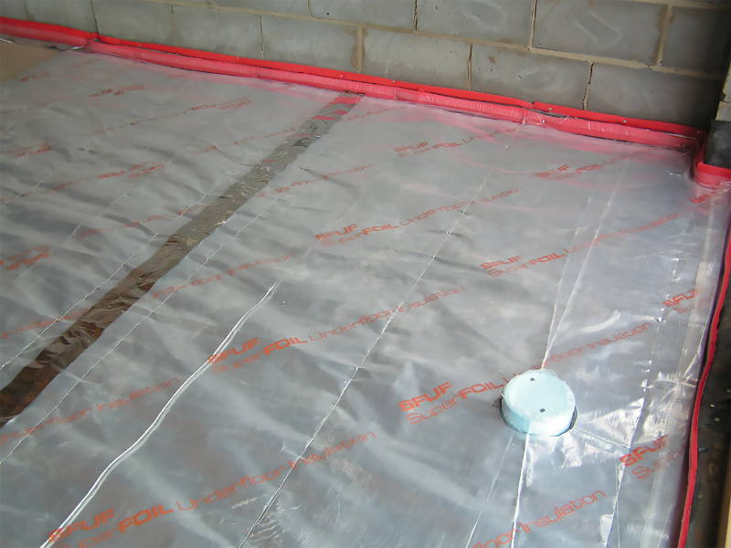 SuperFOIL SFUF Multi-foil Insulation for Solid and Suspended Floors - 6mm x 1500mm x 8m