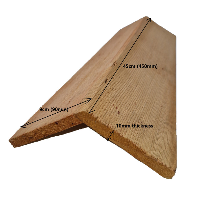 Superior Products Western Red Cedar Roof Ridges - 4.5m (No.1 Grade)