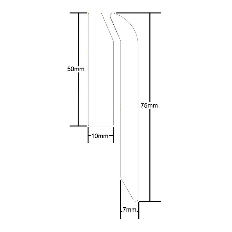 Sure Edge - Gutter Edge Drip Trim - 2.5m