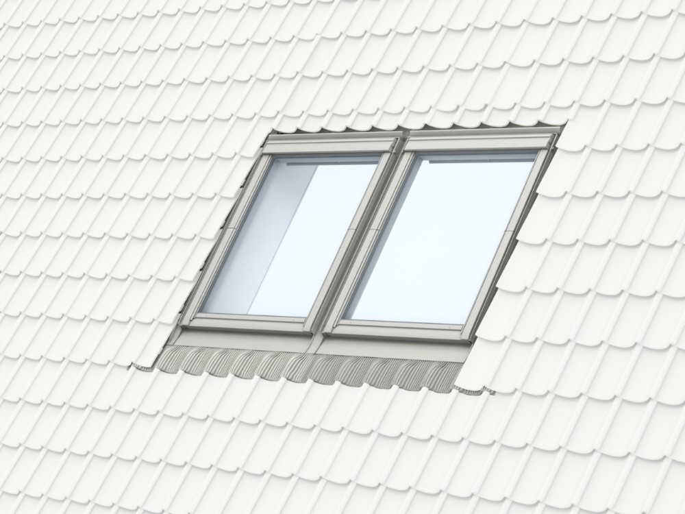 VELUX EKJ S0021E Recessed Coupled Combination Tile Flashing with 100mm Gap